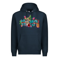 Navy Mexican mama Mother's Day Premium Hoodie - FaDigitalArtStudio