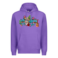 Purple Mexican mama Mother's Day Premium Hoodie - FaDigitalArtStudio