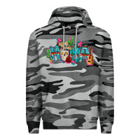 Slate Camo Mexican mama Mother's Day Premium Hoodie - FaDigitalArtStudio
