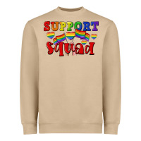 Mushroom Support squad pride Heavyweight Sweatshirt - CowGirlArtShop