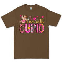 Cacao i am with cupid Premium Tee - NancyCooperArtShop