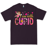 Plum i am with cupid Premium Tee - NancyCooperArtShop