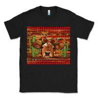 Black western christmas cow tumbler Classic Tee - Jasminsmagicworld