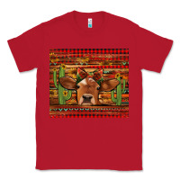 Red western christmas cow tumbler Classic Tee - Jasminsmagicworld