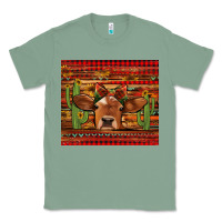 Western Christmas Cow Tumbler Classic Tee | Teevron