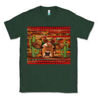 Sports Green western christmas cow tumbler Classic Tee - Jasminsmagicworld