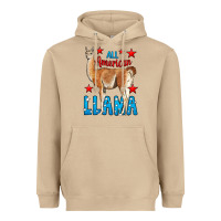 All American Lama Heavyweight Hoodie | Teevron