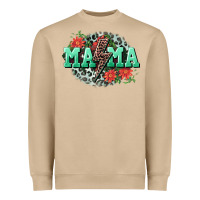 Mushroom Mama rock lightning bolt Mother's Day Heavyweight Sweatshirt - CowGirlArtShop