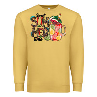 Antique Gold Sweet Summer Time Premium Sweatshirt - CowhideDigitalArt