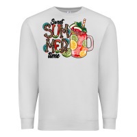 Dove Grey Sweet Summer Time Premium Sweatshirt - CowhideDigitalArt