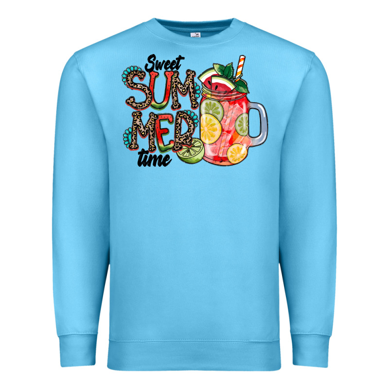 Sweet Summer Time Premium Sweatshirt by CowhideDigitalArt | Teevron