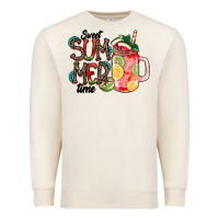 Sandshell Sweet Summer Time Premium Sweatshirt - CowhideDigitalArt