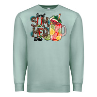 Seafoam Sweet Summer Time Premium Sweatshirt - CowhideDigitalArt