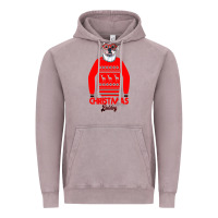 Vintage Zinc Christmas Buldog Vintage Hoodie - Bettercallsaul