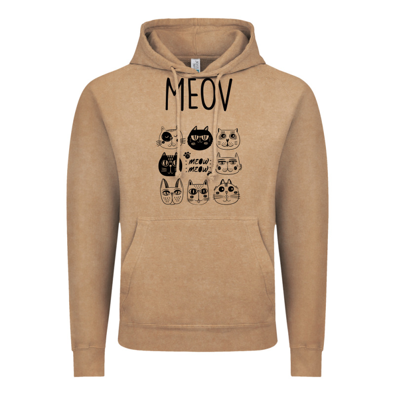 Meow Vintage Hoodie by Bettercallsaul | Teevron