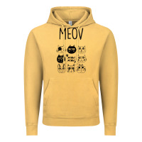 Vintage Mustard Meow Vintage Hoodie - Bettercallsaul