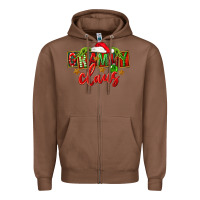 Chestnut Christmas Grammy Claus Mother's Day Zipper Hoodie - FaDigitalArtStudio