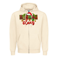Sandshell Christmas Grammy Claus Mother's Day Zipper Hoodie - FaDigitalArtStudio