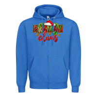 True Royal Christmas Grammy Claus Mother's Day Zipper Hoodie - FaDigitalArtStudio