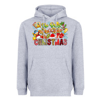Heather Grey The Boy Who Stole Christmas Heavyweight Hoodie - CowhideDigitalArt