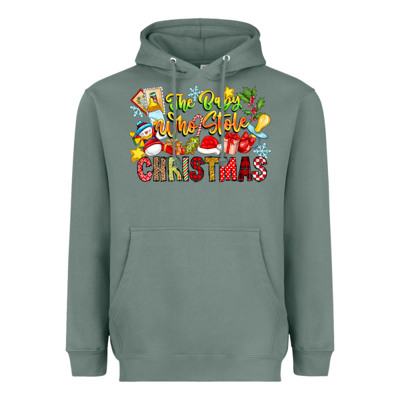The Boy Who Stole Christmas Heavyweight Hoodie by CowhideDigitalArt | Teevron