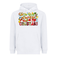 White The Boy Who Stole Christmas Heavyweight Hoodie - CowhideDigitalArt
