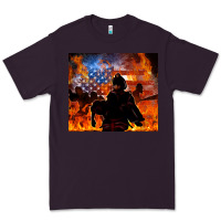 Plum western firefighters Premium Tee - MaliasSmallBusiness
