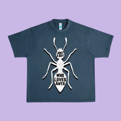 Just A Boy Who Loves Ants Urban Heavy Tee Designed By Bettercallsaul