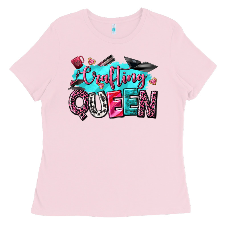 Crafting Queen Ladies Tee by NancyCooperArtShop | Teevron