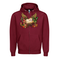 Burgundy joy christmas with baby jesus bbs Zipper Hoodie - BundleAndBundleShop