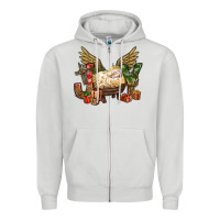 Dove Grey joy christmas with baby jesus bbs Zipper Hoodie - BundleAndBundleShop