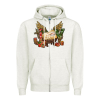Oatmeal Heather joy christmas with baby jesus bbs Zipper Hoodie - BundleAndBundleShop