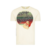 Retro Merry Christmas Vintage Tee | Teevron