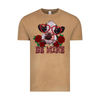 Vintage Camel be mine valentine's day calf Vintage Tee - RanaPortraitStore