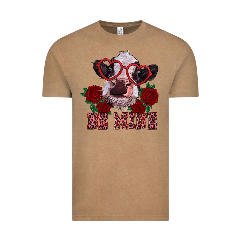 Be Mine Valentine's Day Calf Vintage Tee by RanaPortraitStore | Teevron