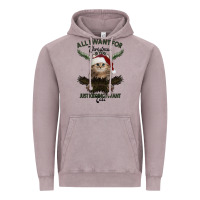 Vintage Zinc All I Want For Christmas Is You Just Kidding I Want Cats Vintage Hoodie - Bettercallsaul