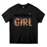 Black mama s girl malias Heavy Core Tee - MaliasSmallBusiness