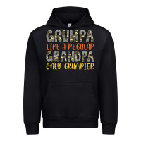 Black grumpa like a regular grandpa only grumpier Urban Hoodie - Artiststas