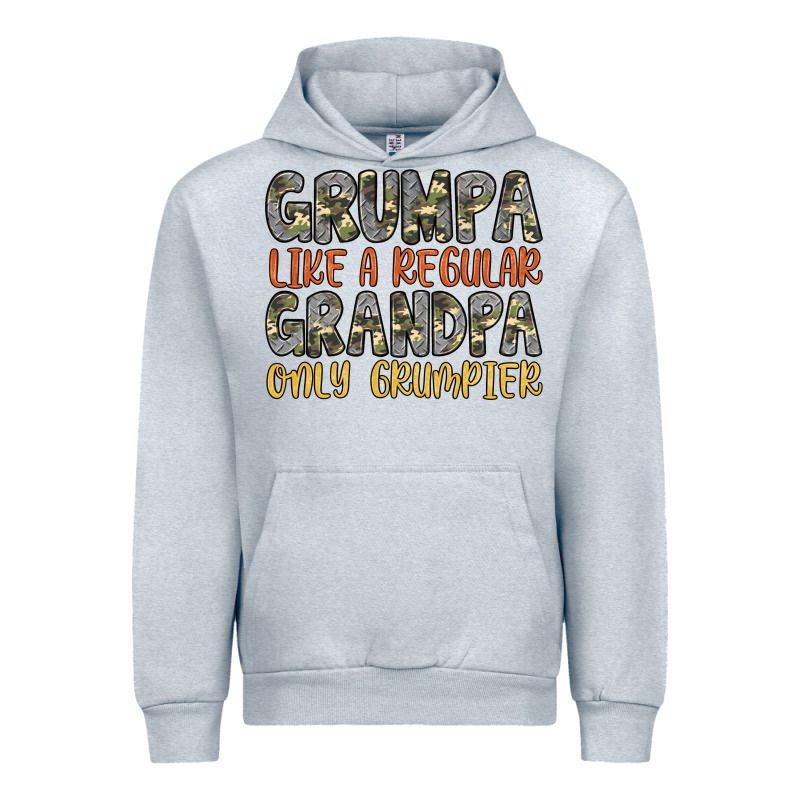 Grumpa Like A Regular Grandpa Only Grumpier Urban Hoodie by Artiststas | Teevron