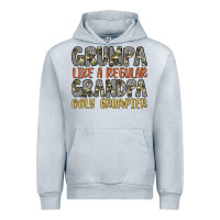 Heather Grey grumpa like a regular grandpa only grumpier Urban Hoodie - Artiststas
