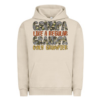 Pigment French Oak grumpa like a regular grandpa only grumpier Urban Hoodie - Artiststas