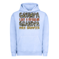 Pigment Grape Ice grumpa like a regular grandpa only grumpier Urban Hoodie - Artiststas