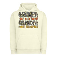 Pigment Pistachio grumpa like a regular grandpa only grumpier Urban Hoodie - Artiststas