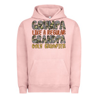 Pigment Salmon grumpa like a regular grandpa only grumpier Urban Hoodie - Artiststas