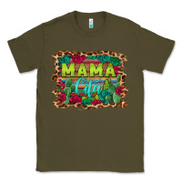 Army Green mama cita serape background Classic Tee - BarkalooDesign