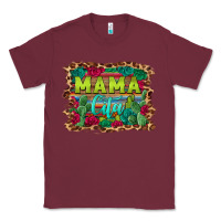Burgundy mama cita serape background Classic Tee - BarkalooDesign