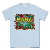Dusty Blue mama cita serape background Classic Tee - BarkalooDesign