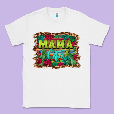 Mama Cita Serape Background Classic Tee Designed By Barkaloodesign
