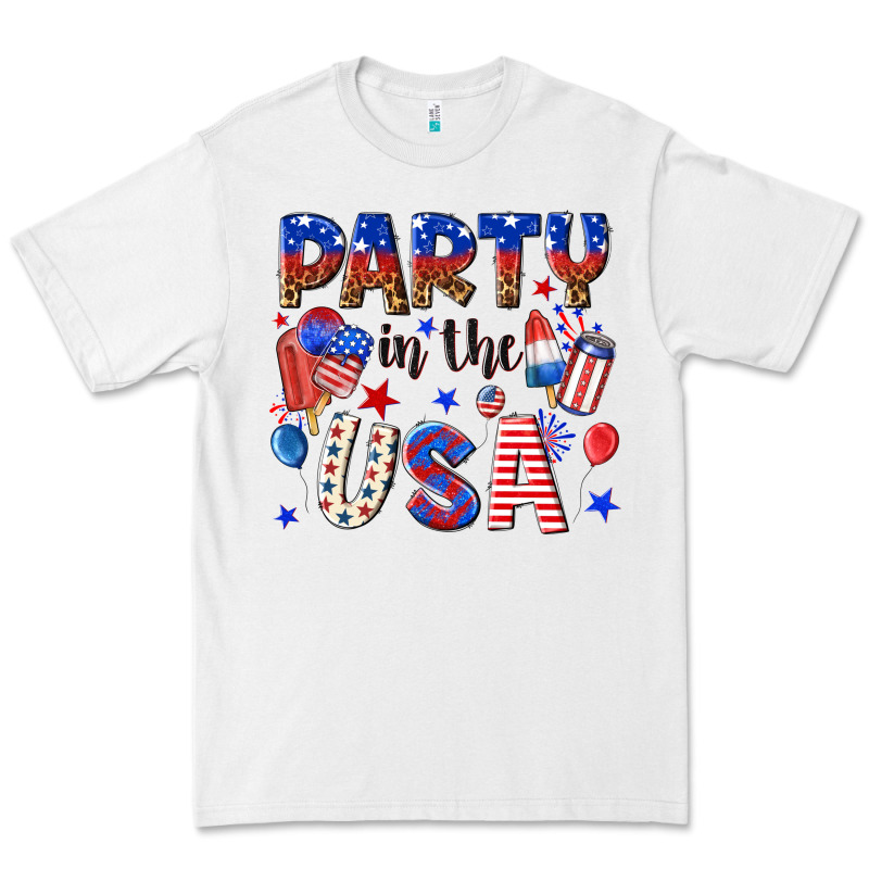 Party In The Usa Premium Tee by NancyCooperArtShop | Teevron