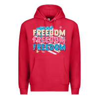 Cardinal Freedom freedom freedom Premium Hoodie - FaDigitalArtStudio
